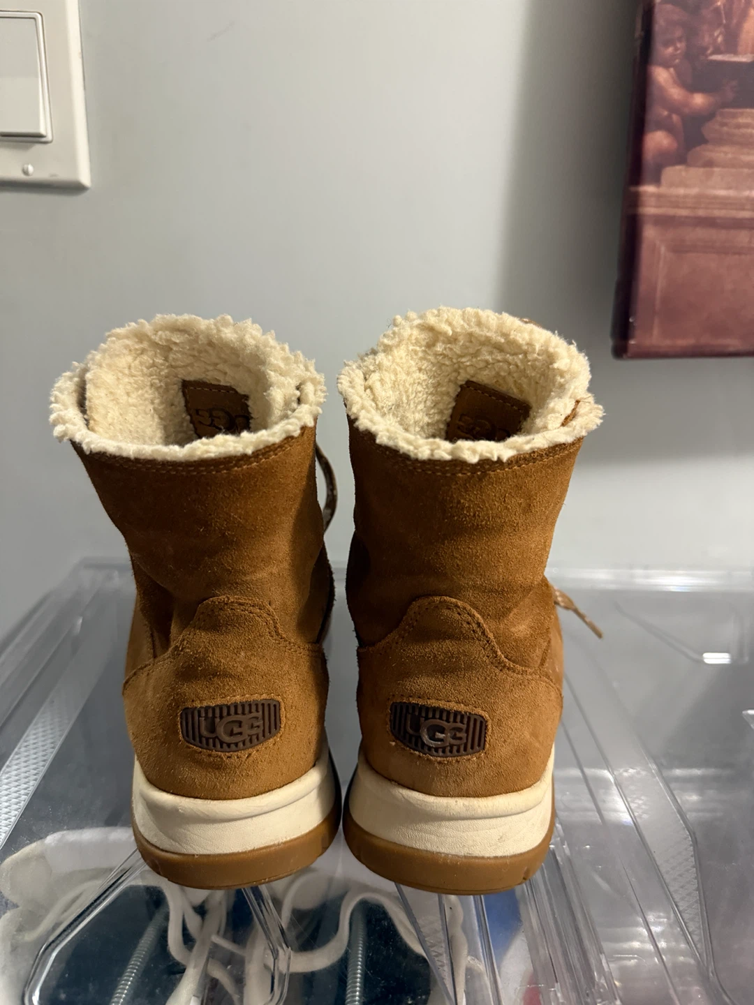 Ugg Women's Brown Suede & Shearling Winter Boots - photo 3