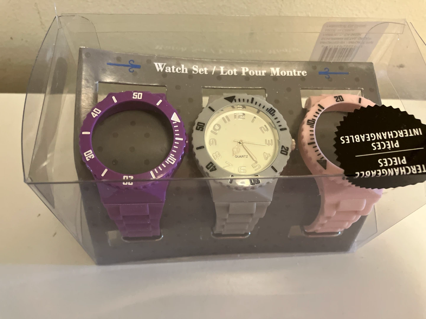 Schurman Retail Group Interchangeable Watch Set