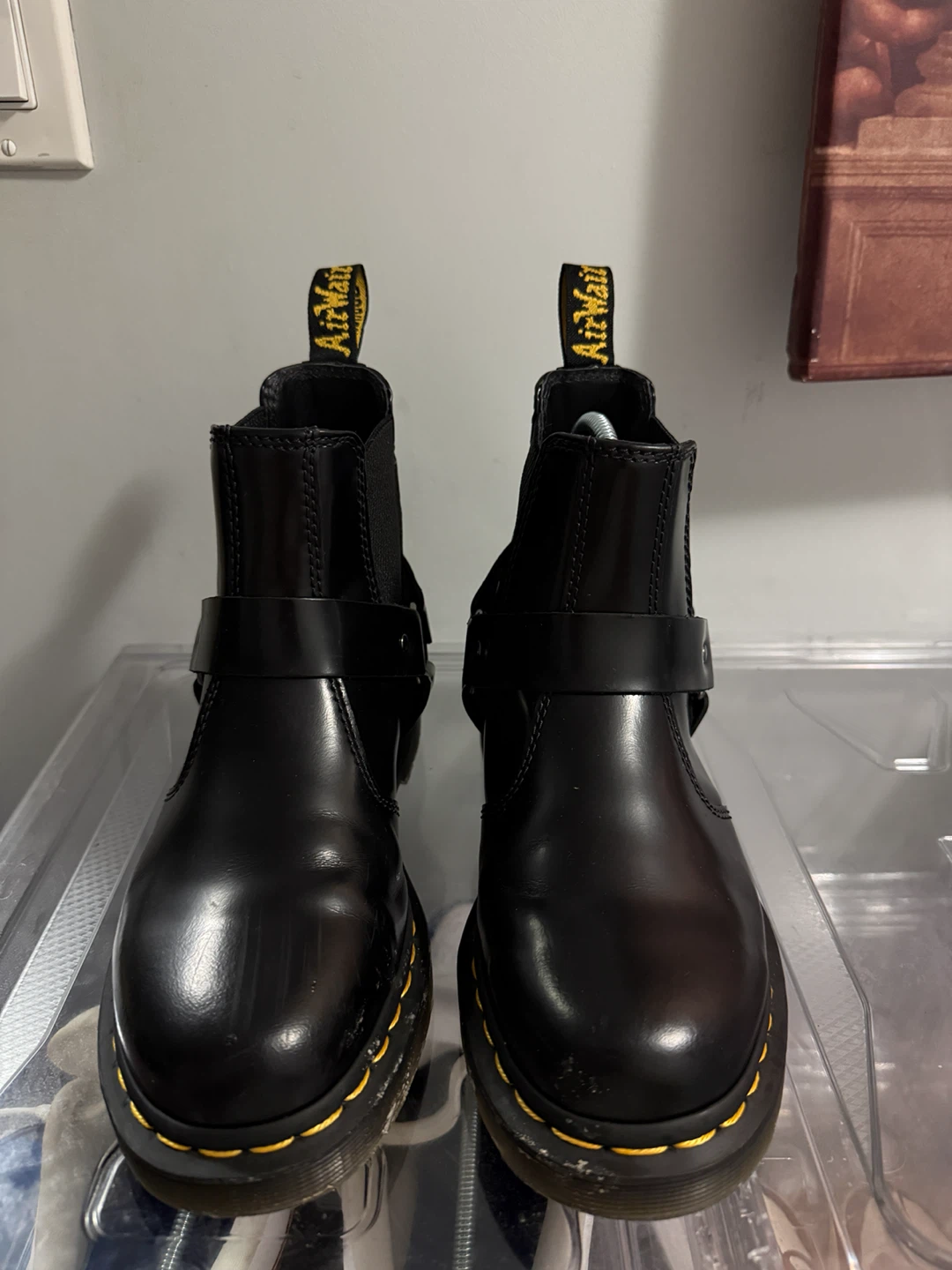 Dr. Martens Black Leather Chelsea Boots