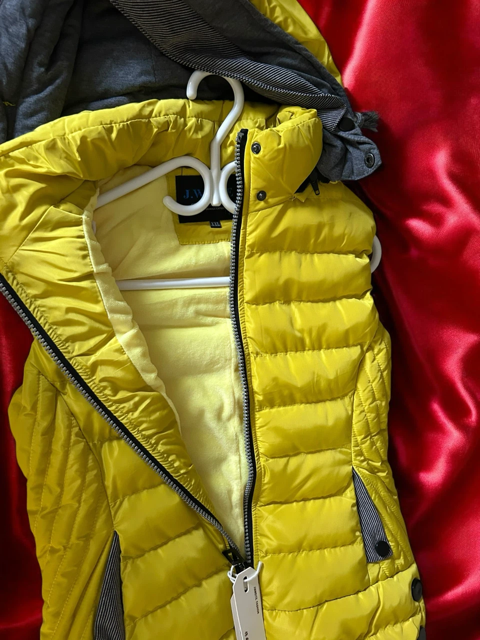 J.W. Elle Puffer Vest Yellow jacket - photo 2