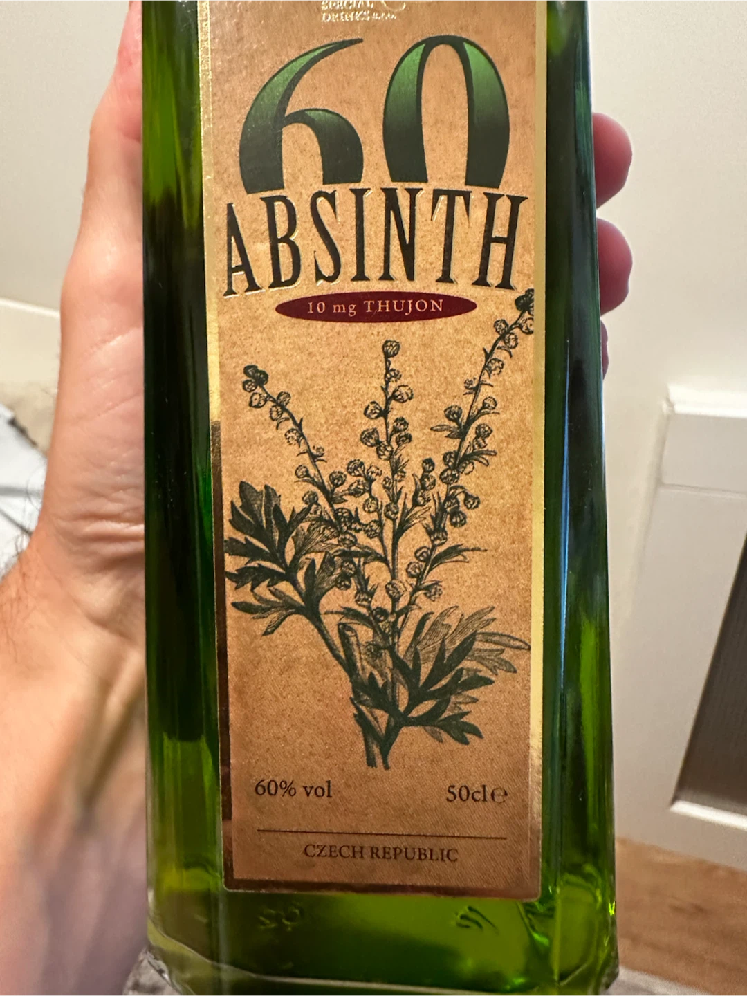 60 Absinth 500ml  - produced by L’or Chech Republic