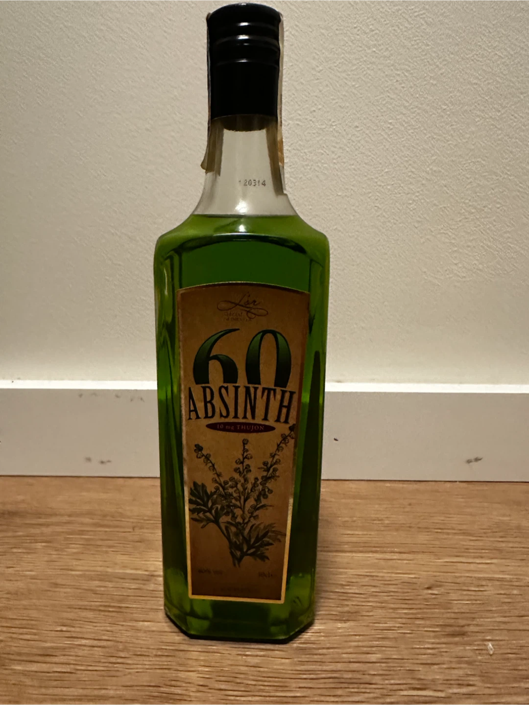 60 Absinth 500ml  - produced by L’or Chech Republic - photo 3