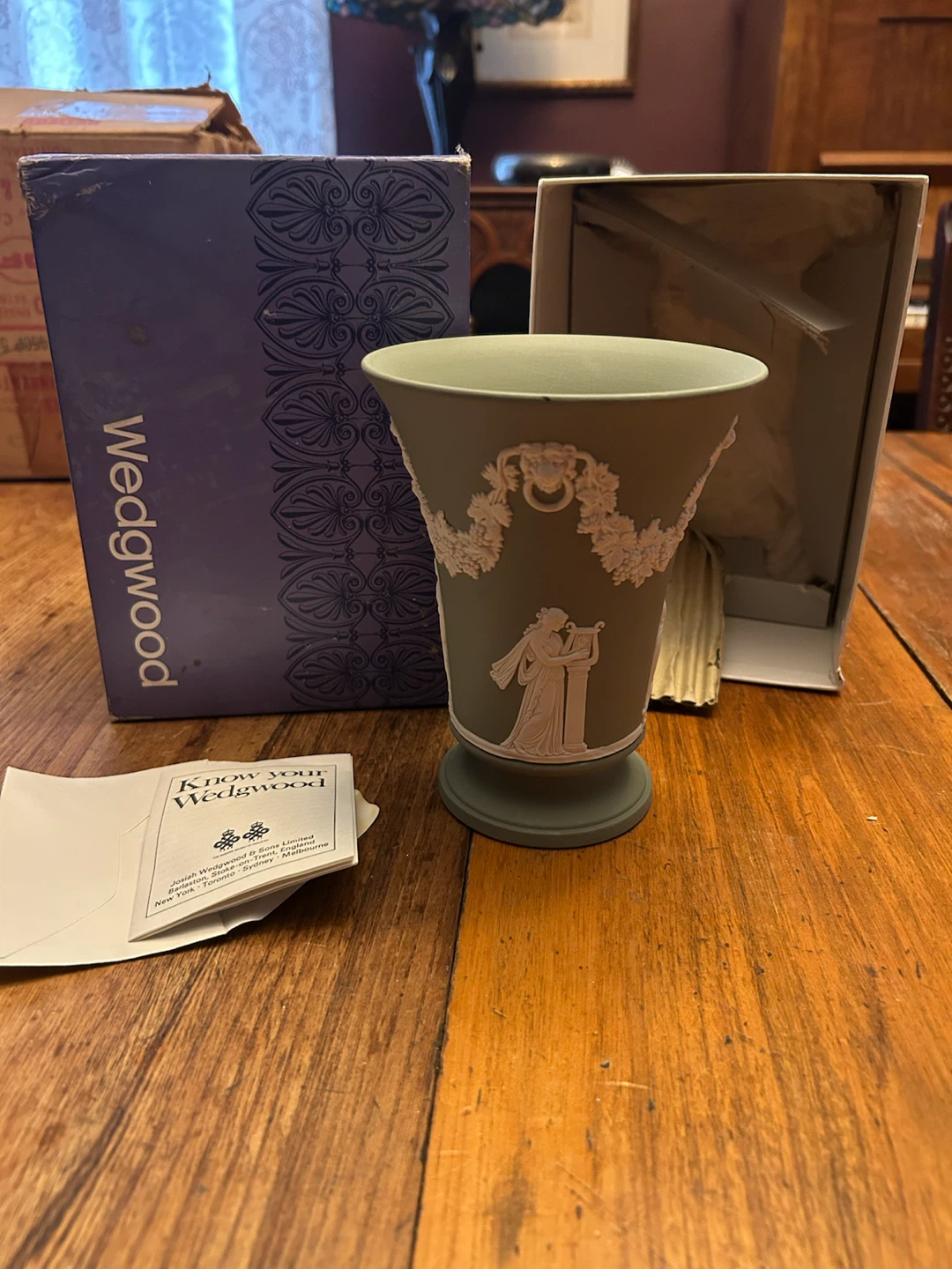 Wedgwood Jasperware Vase
