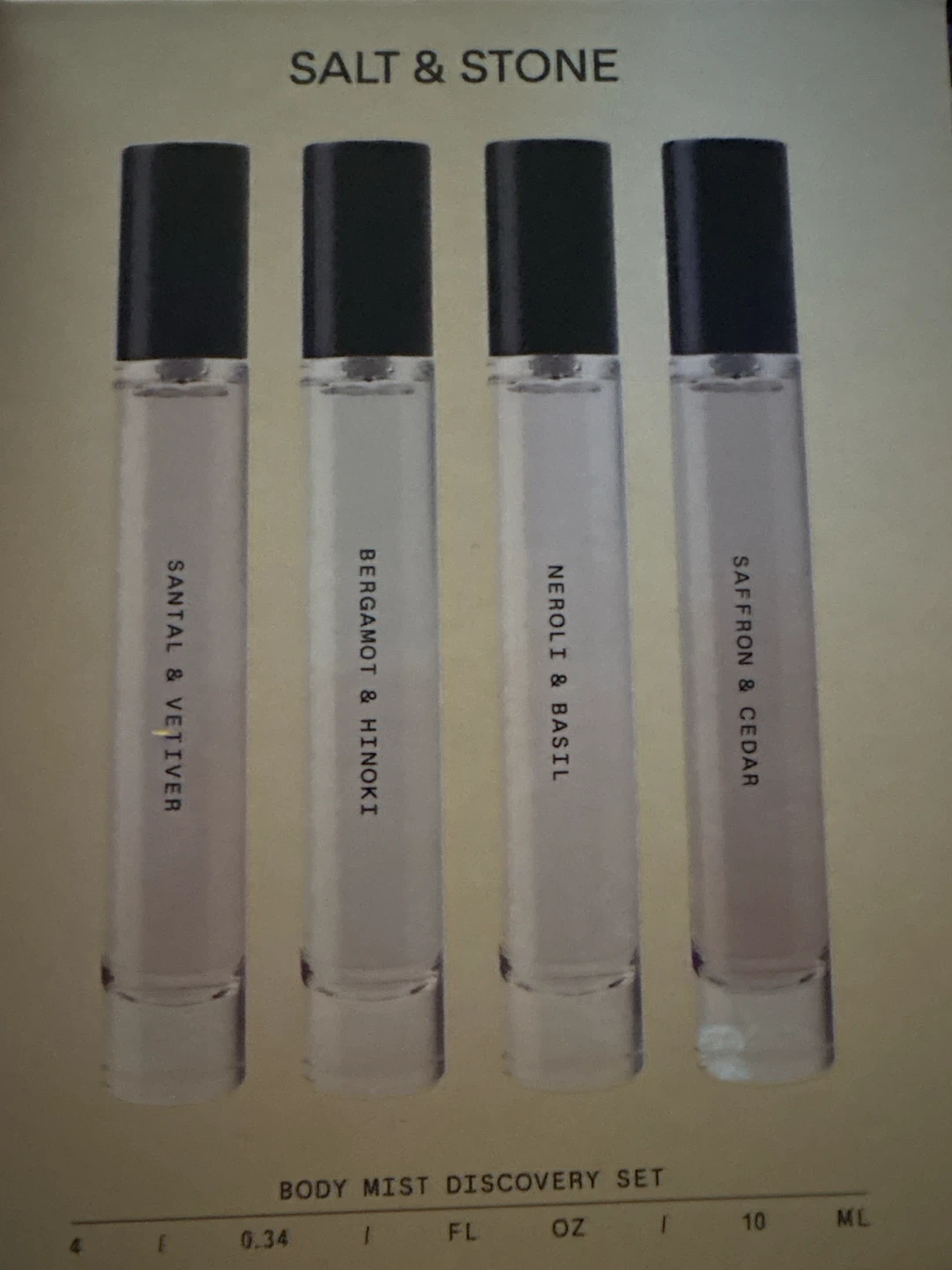 New SALT & STONE Body Mist Discovery Set - photo 4