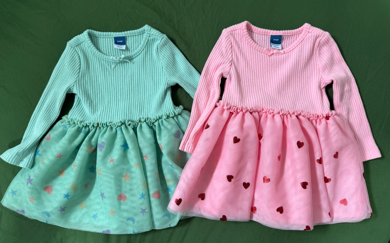 Old Navy Baby Girls Dresses 2-Piece Set - 3-6 Months