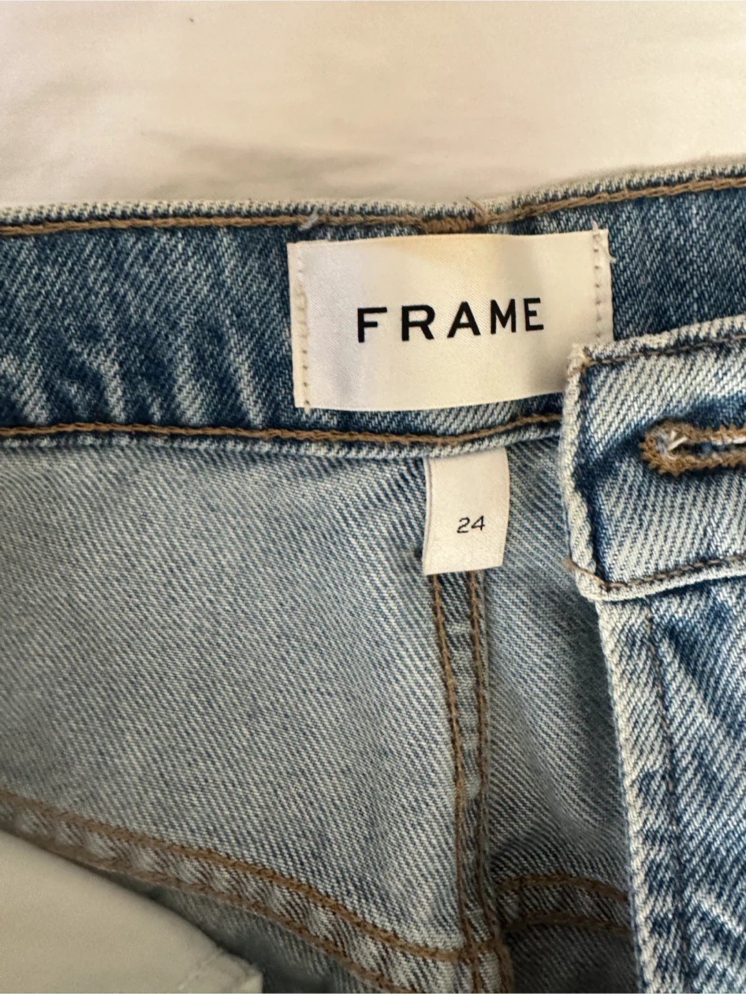 FRAME Wide Leg Jeans Size 24