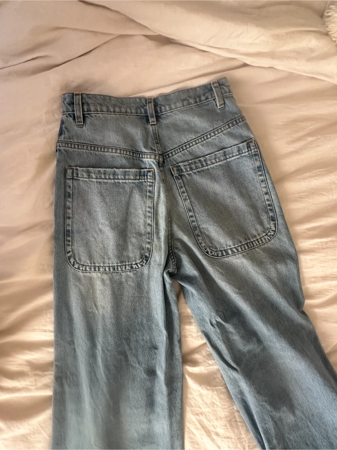 FRAME Wide Leg Jeans Size 24 - photo 3