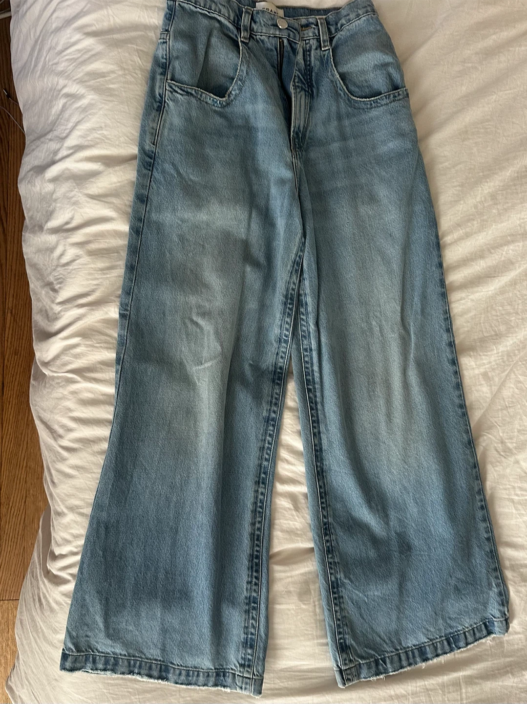 FRAME Wide Leg Jeans Size 24 - photo 4