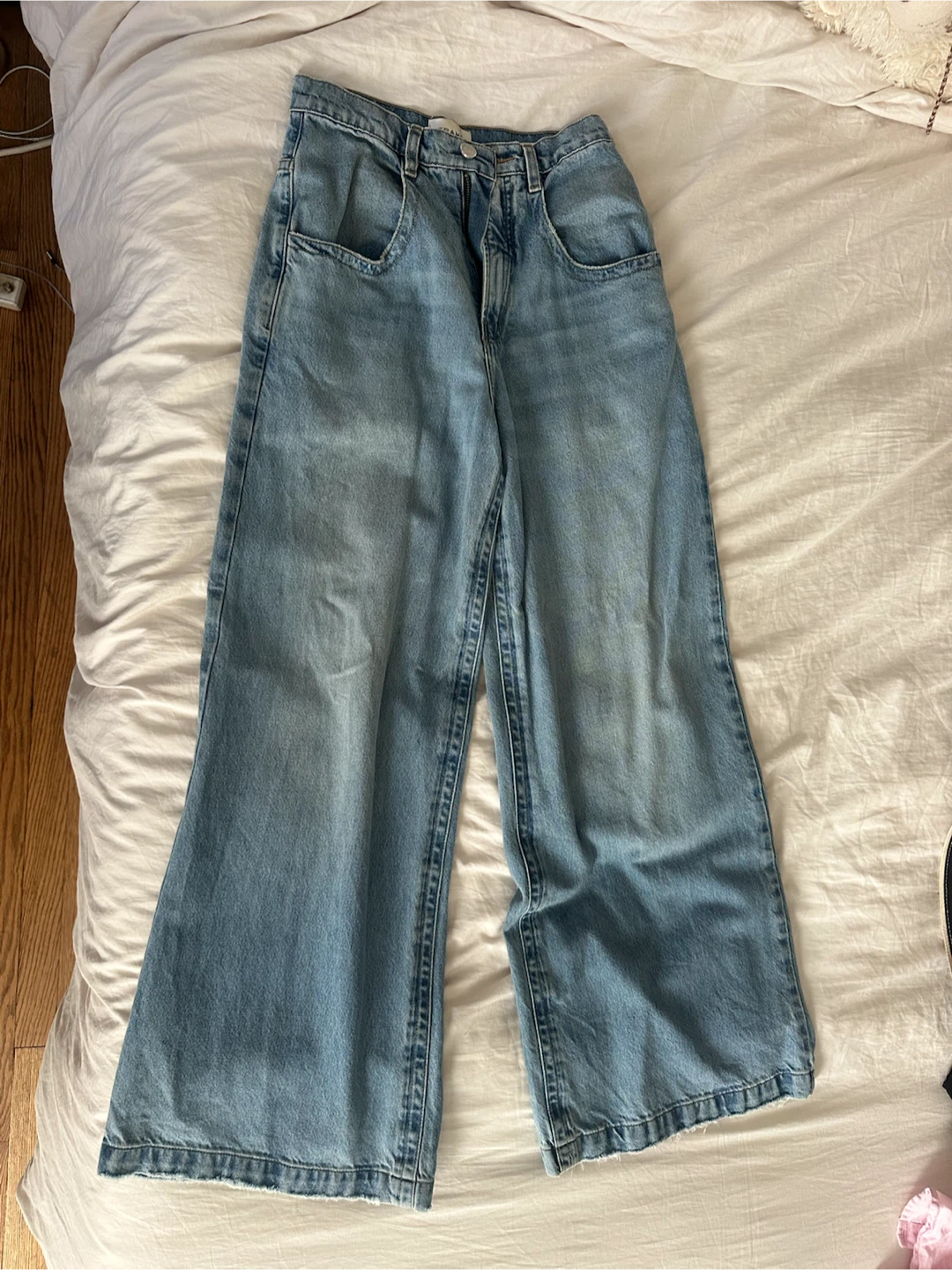 FRAME Wide Leg Jeans Size 24 - photo 5