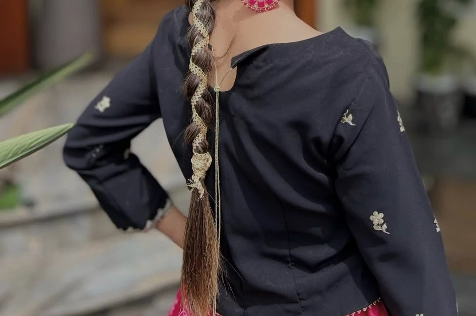 Pakistani mehendi lehenga - photo 3