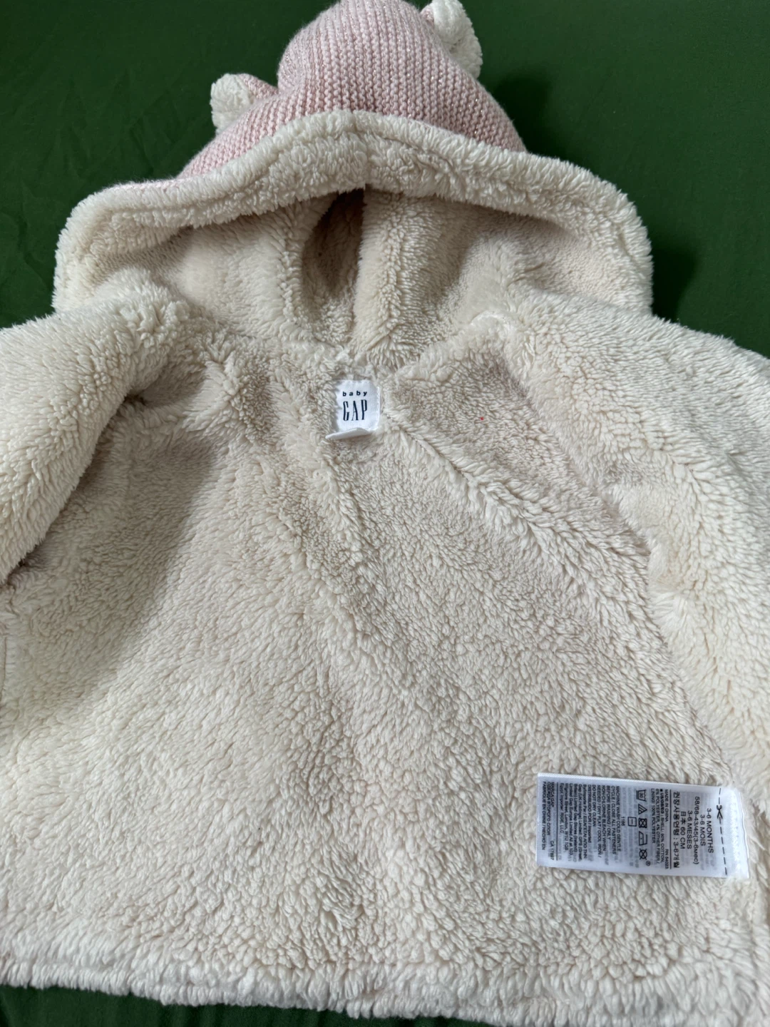 Baby Gap Hooded Sweater 3-6 months - photo 2