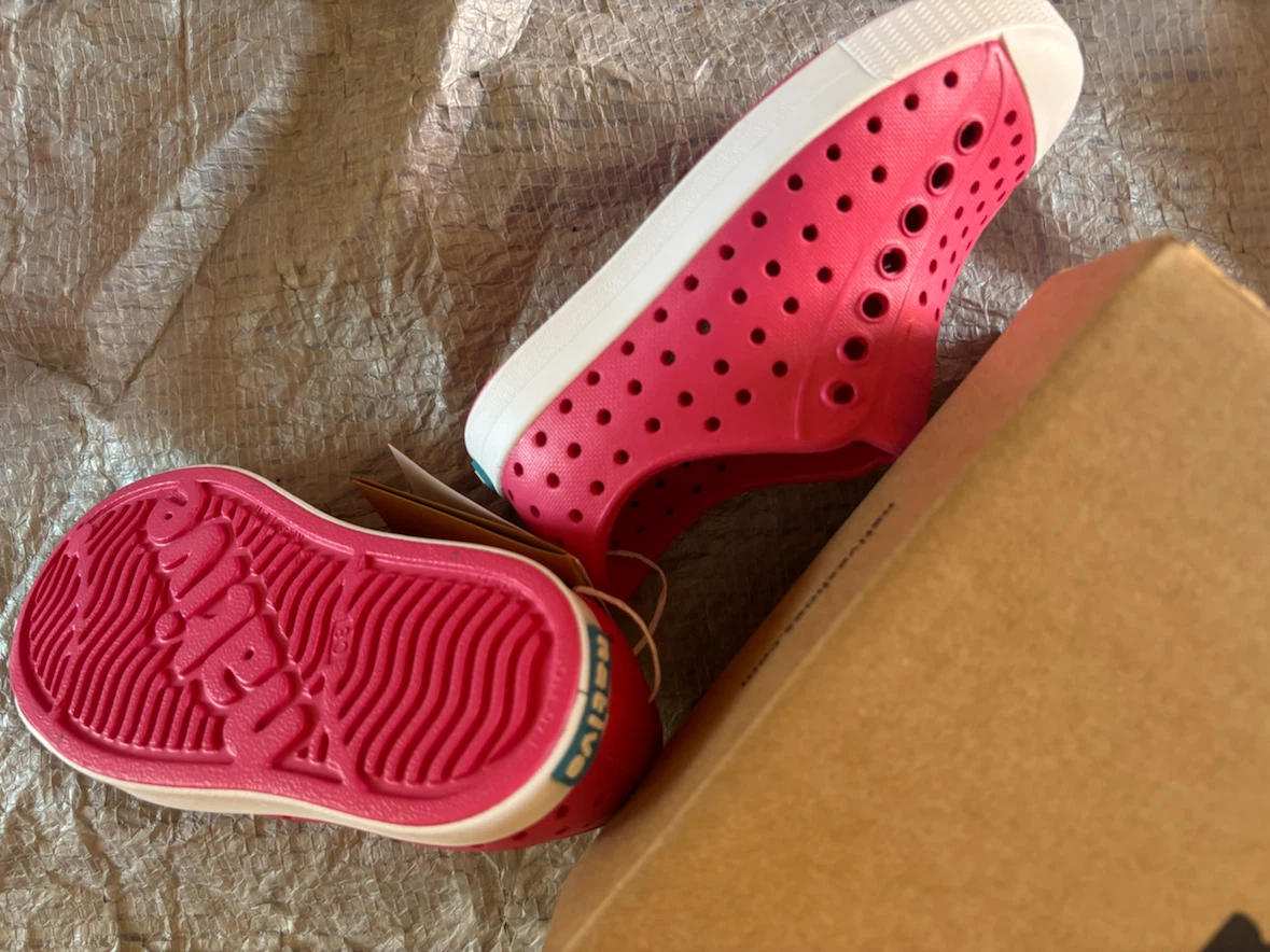 Native Shoes Jefferson Pink Kids Size 8 - photo 2