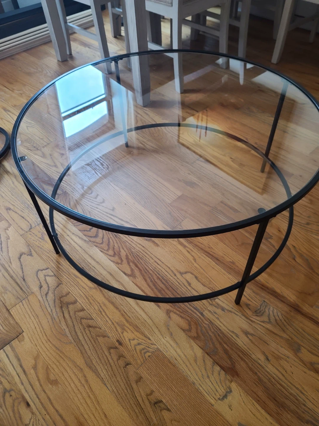 Glass Side Tables Set of 3 - photo 2