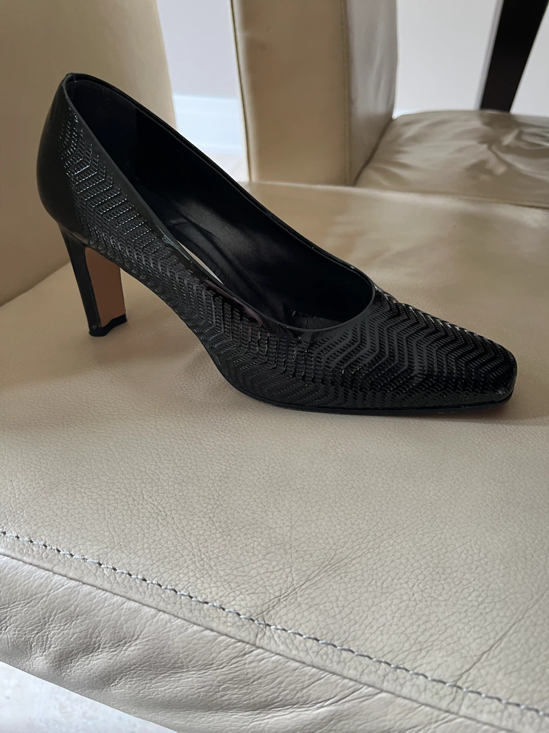 Enrica Gianni Paten Leather Heels size 37 - photo 4