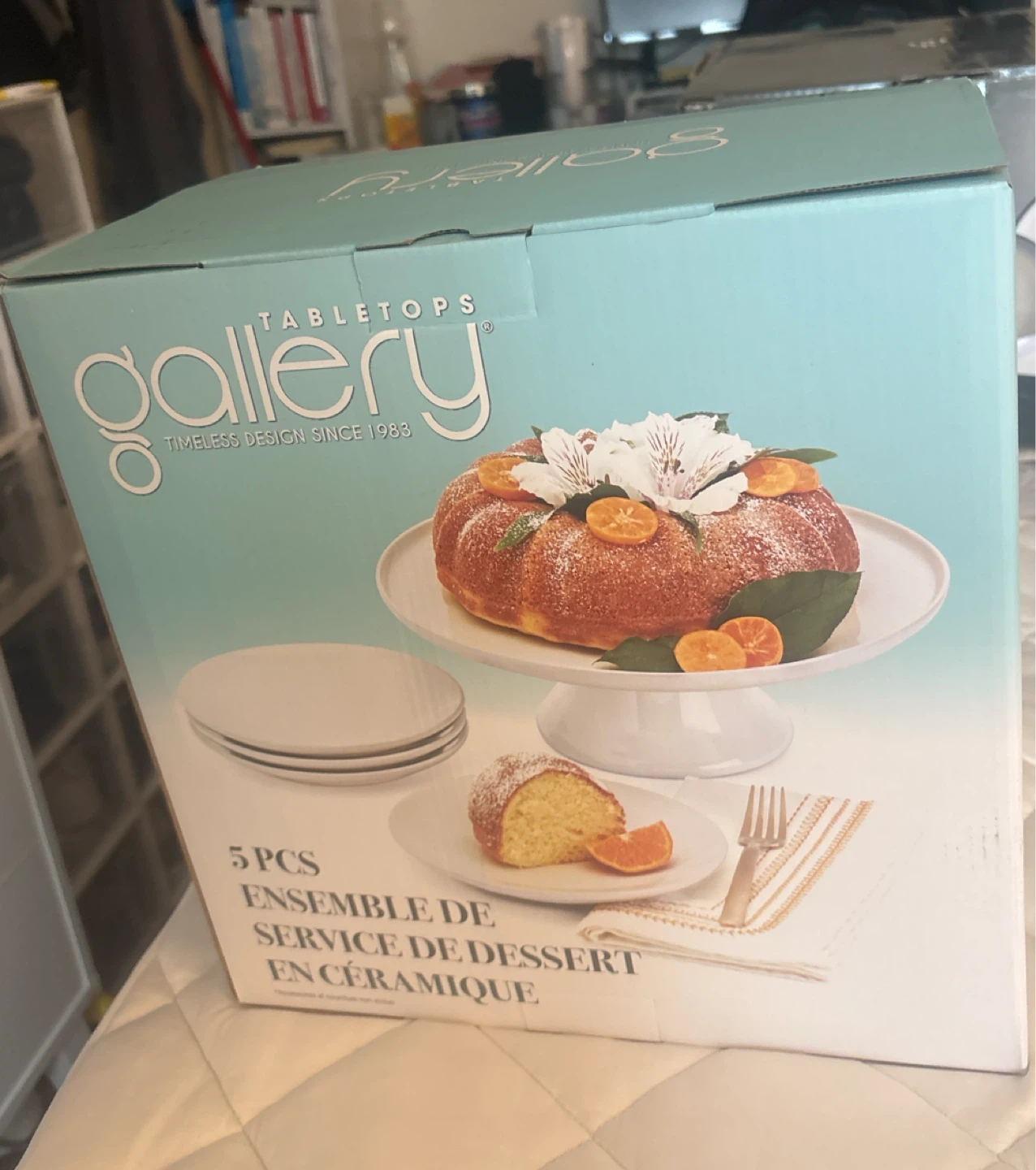 Gallery Tabletops 5 Piece Dessert Service Set