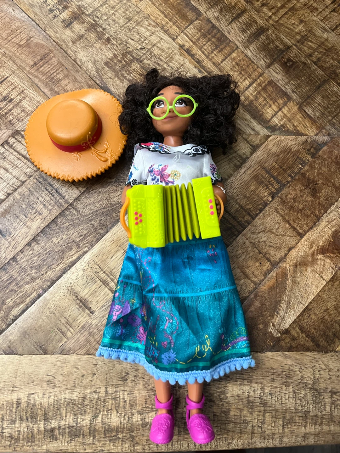 Encanto Mirabel Doll with Accordion and Hat