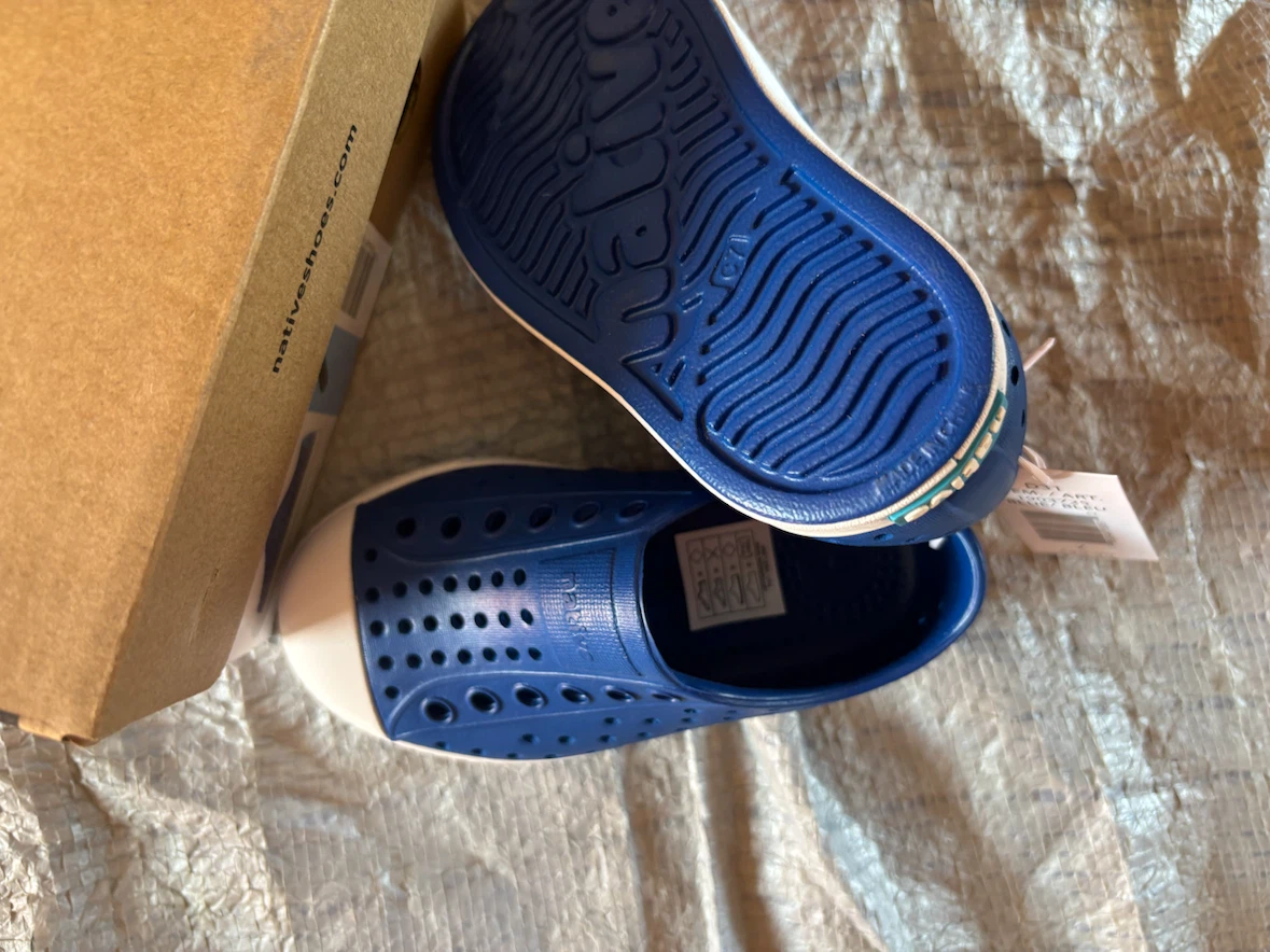 Native Shoes Jefferson Kids Blue Size 7 - photo 2