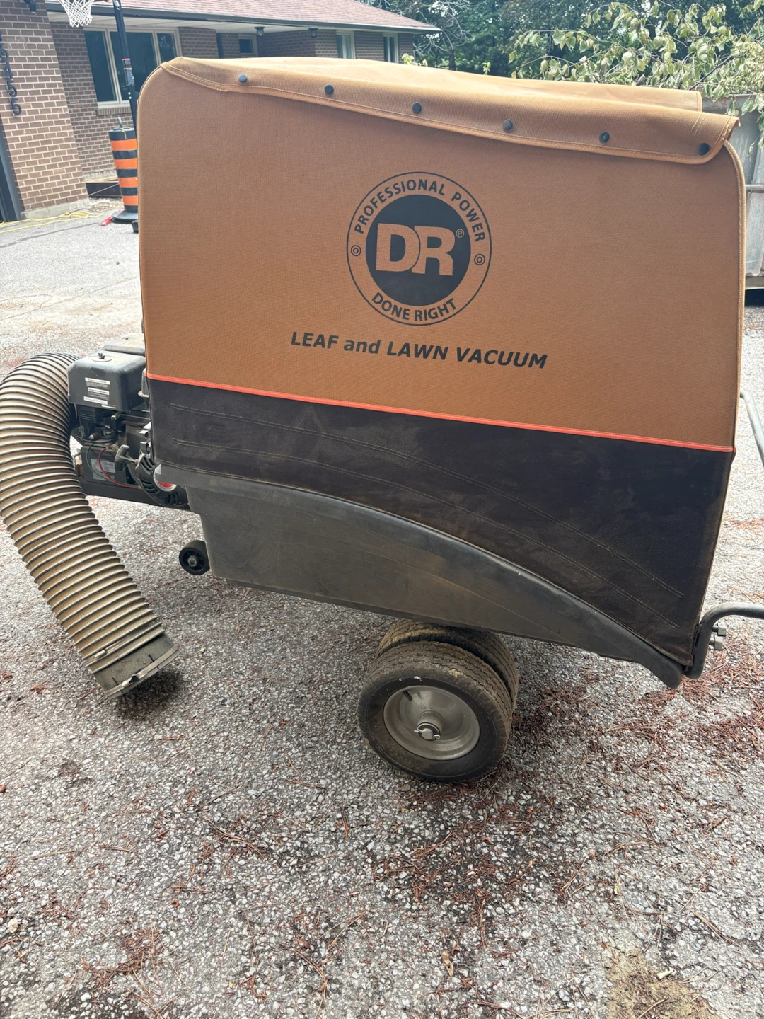 DR Power Pro XL321 Tow-Behind Lawn and Leaf Vacuum
