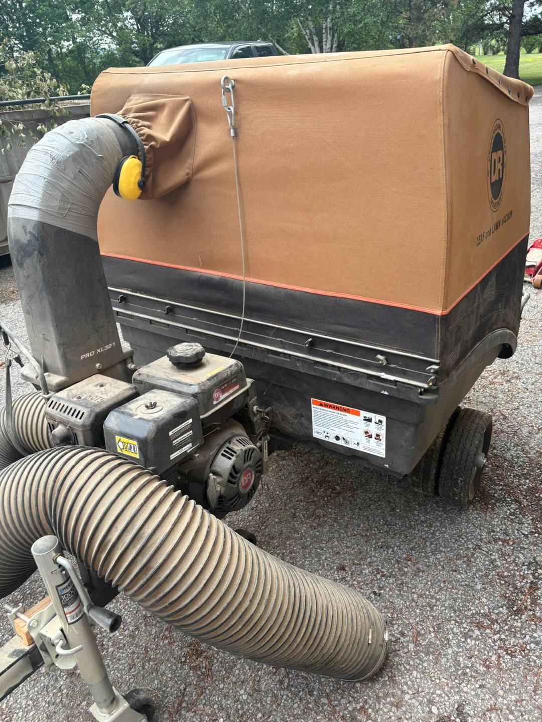 DR Power Pro XL321 Tow-Behind Lawn and Leaf Vacuum - photo 2