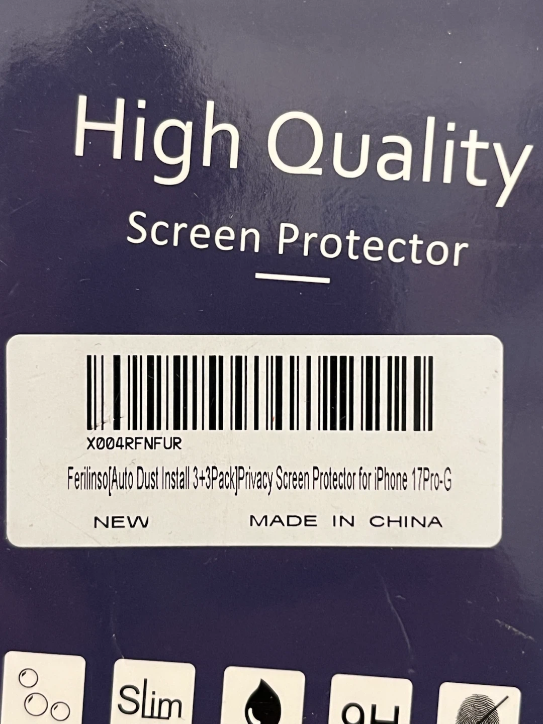 iPhone 17 Pro Max Auto-Dust-Install Privacy Screen Protector - photo 3