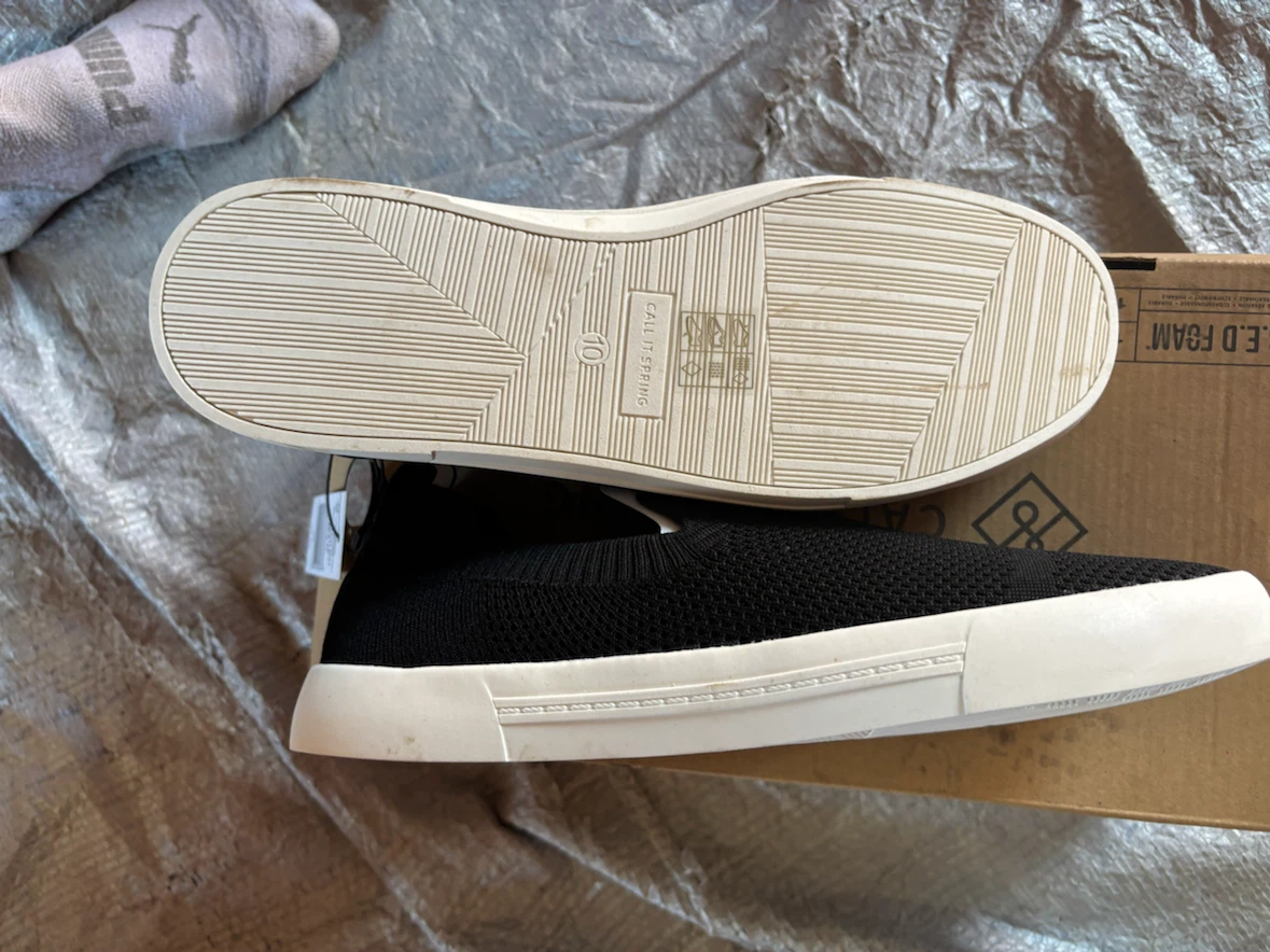 Call It Spring Women's Knit Slip-On Sneakers 10 - photo 3