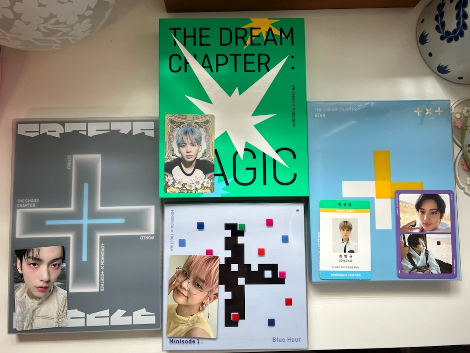 Kpop TXT Albums