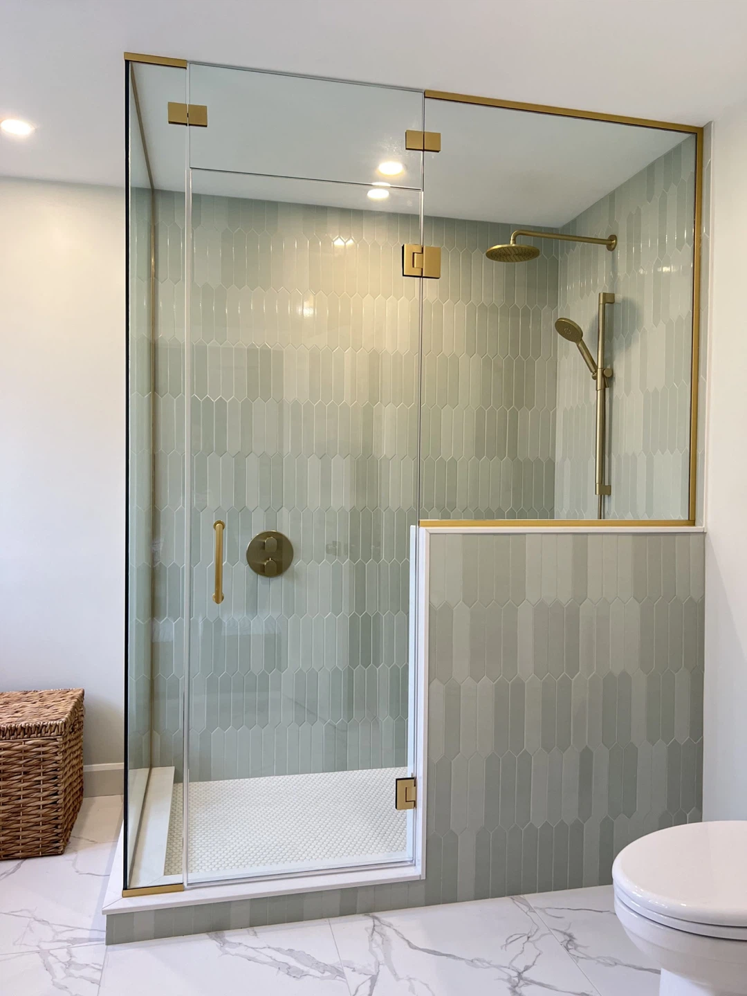 Modern Bathroom Renovation Shower Fixture Set - photo 3