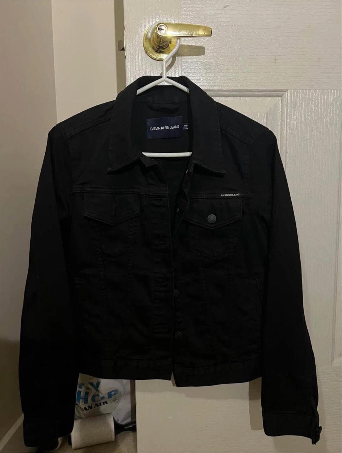Calvin Klein Jeans Black Denim Jacket