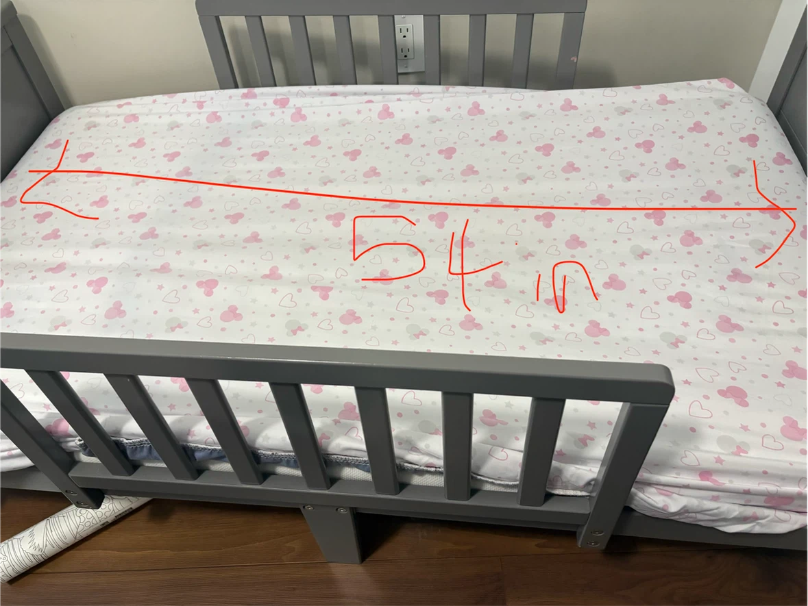 Grey Toddler Bed