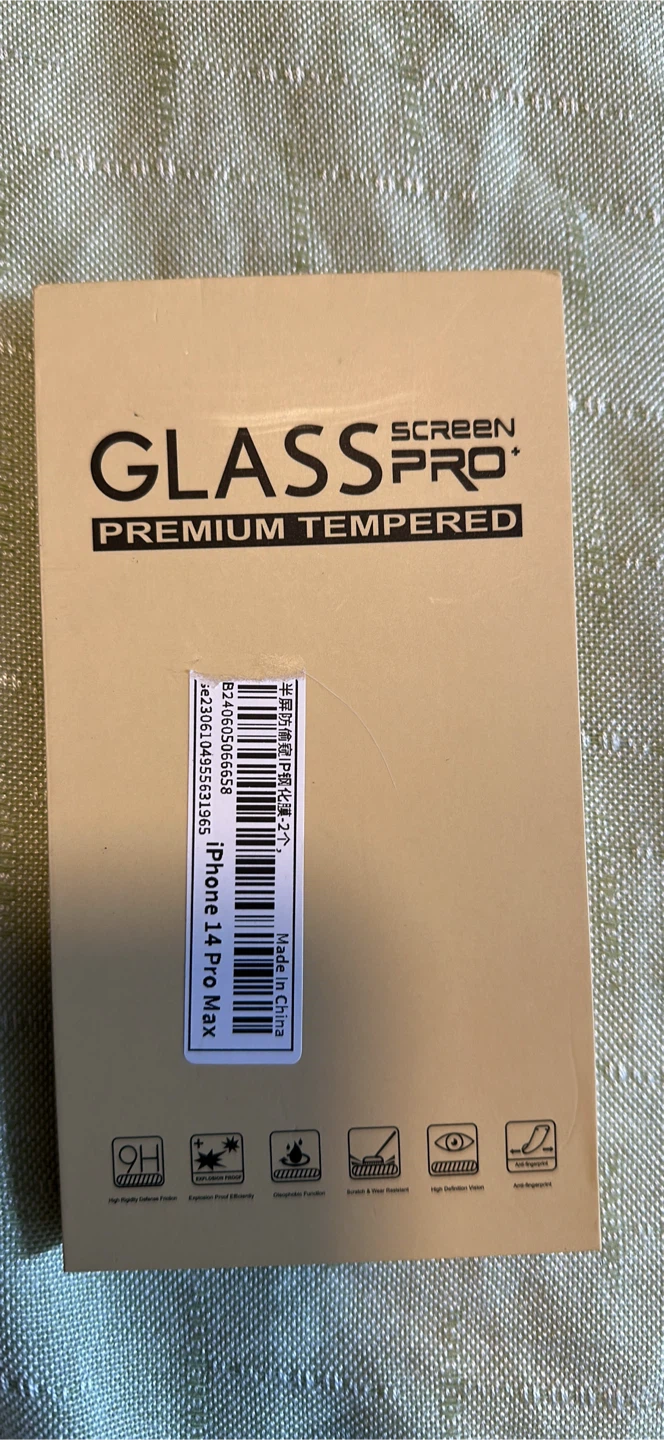 Privacy Tempered Glass Screen Protector iPhone 14 Pro Max - photo 4