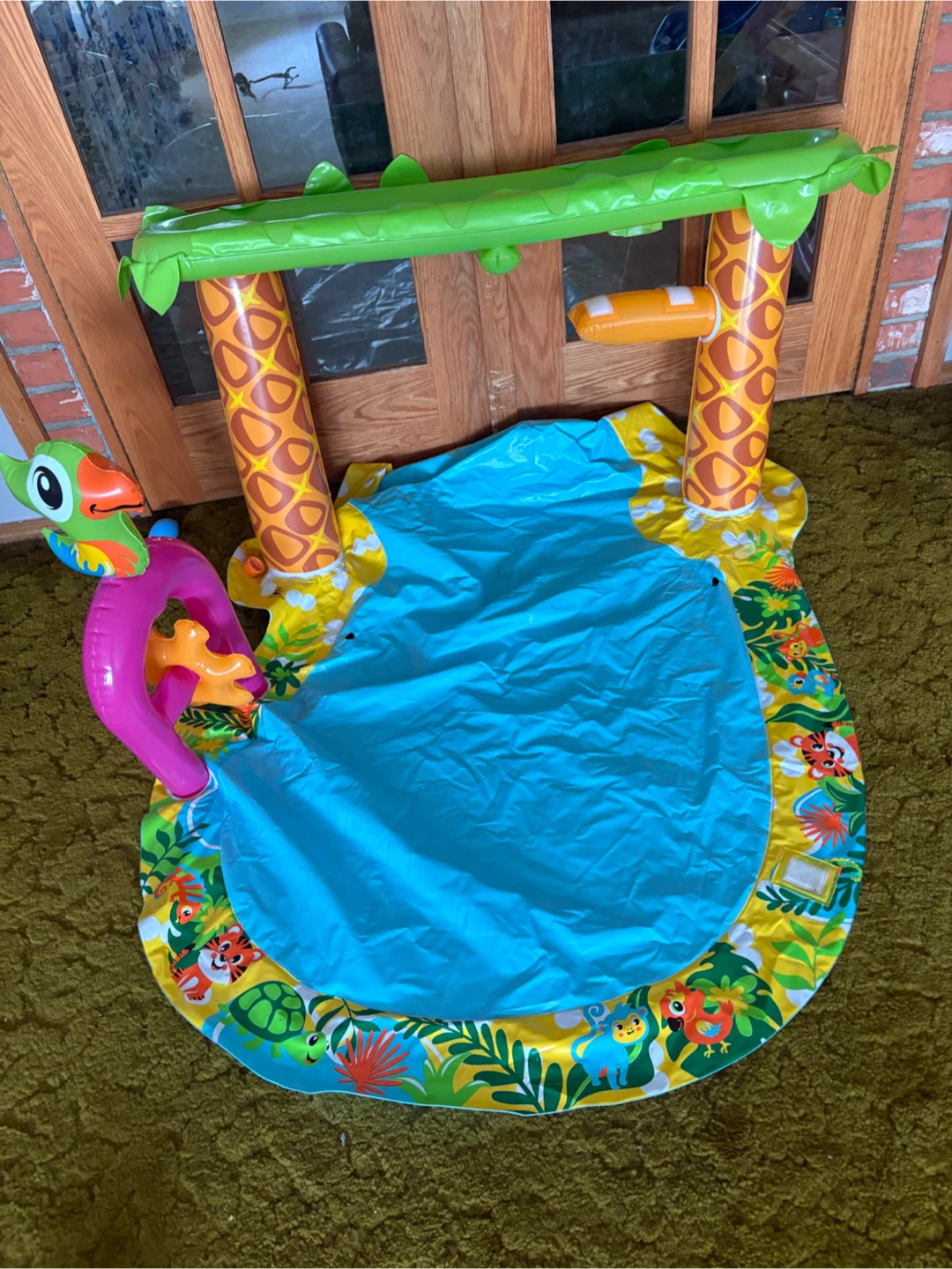 Inflatable Jungle Water Play Mat