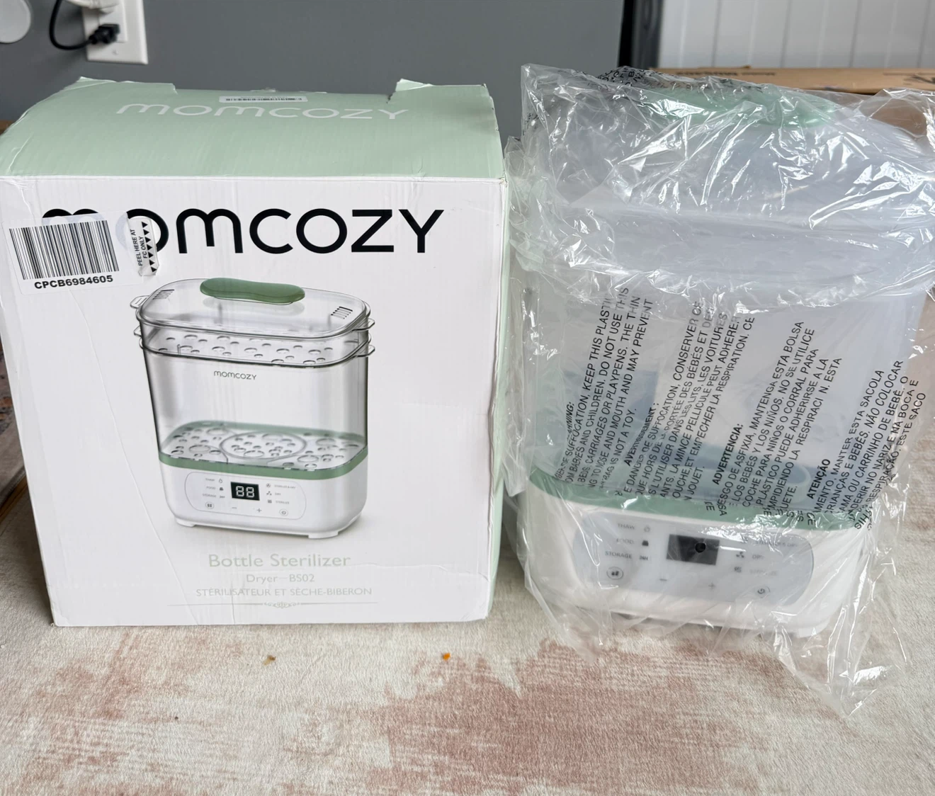 Momcozy Bottle Sterilizer Dryer BS02