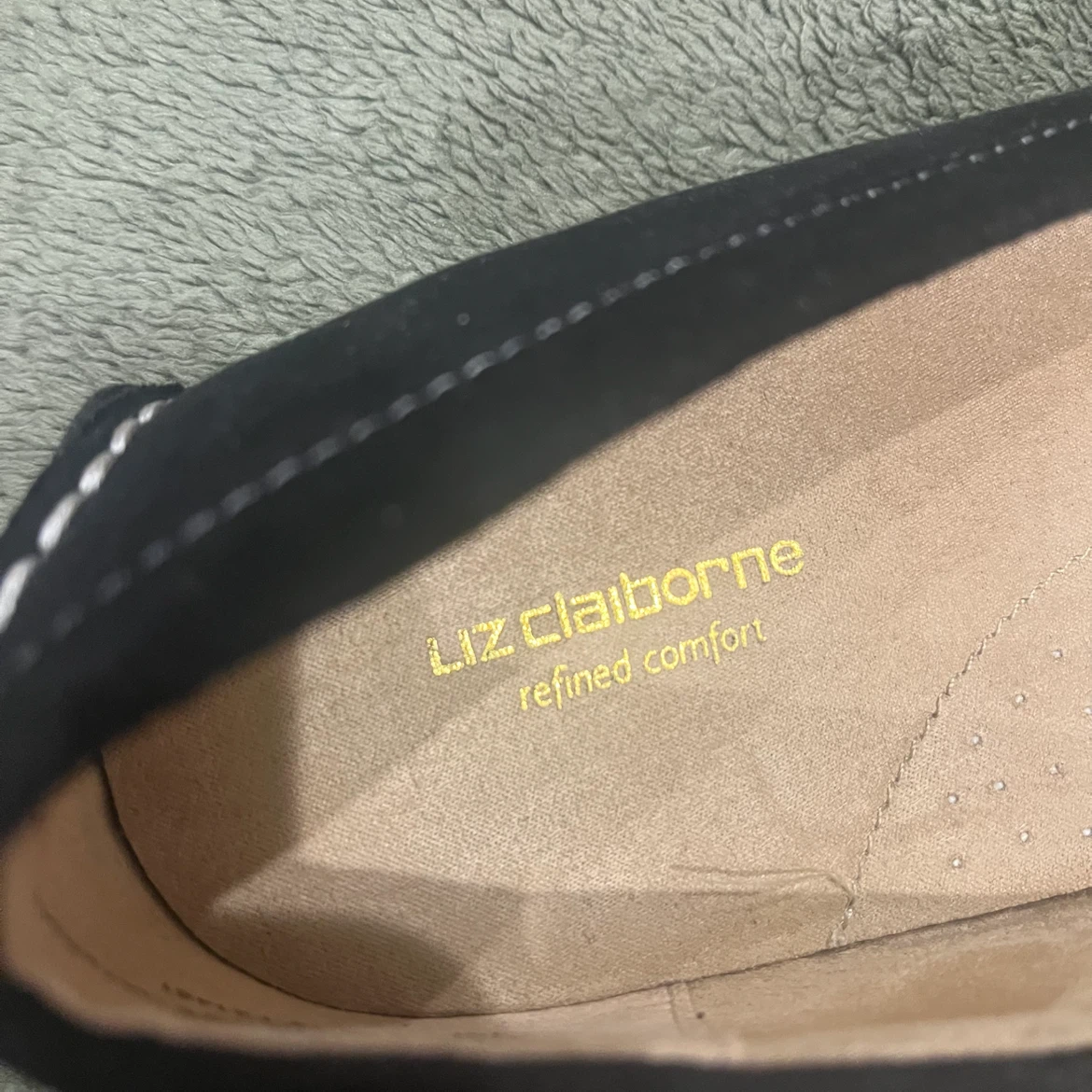 Liz Claiborne Black Loafers - Size 10 - photo 4