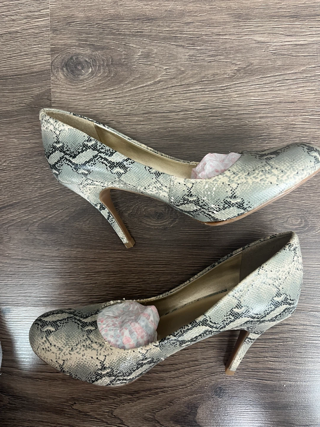 Mossimo Snakeskin Print Heels - photo 3
