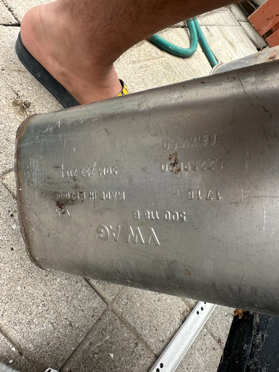 OEM Volkswagen New Beetle Resonator – 50M 253 211 L - photo 2