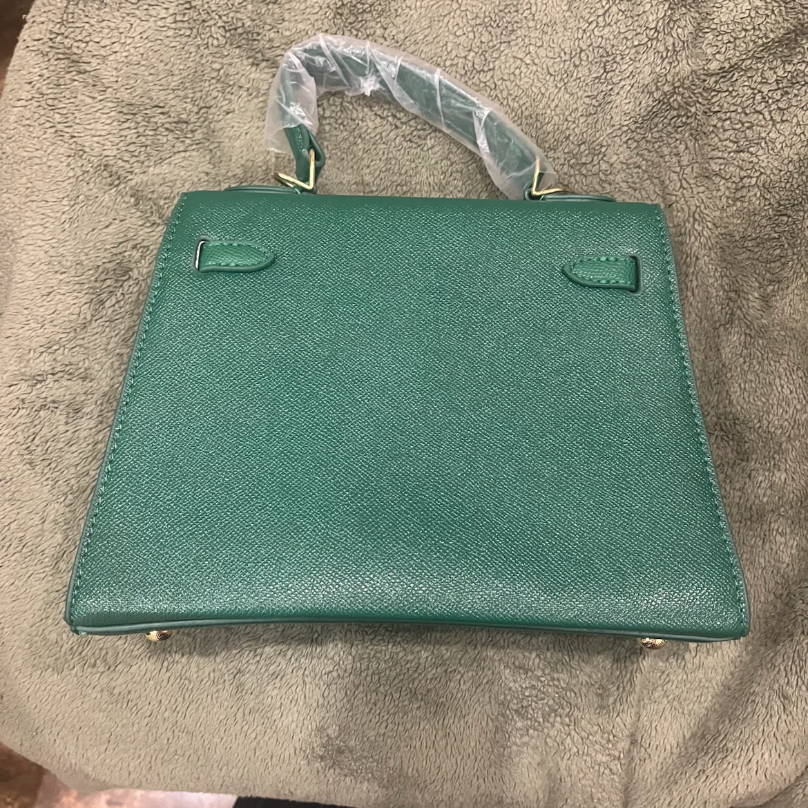Green Top Handle Handbag - photo 3
