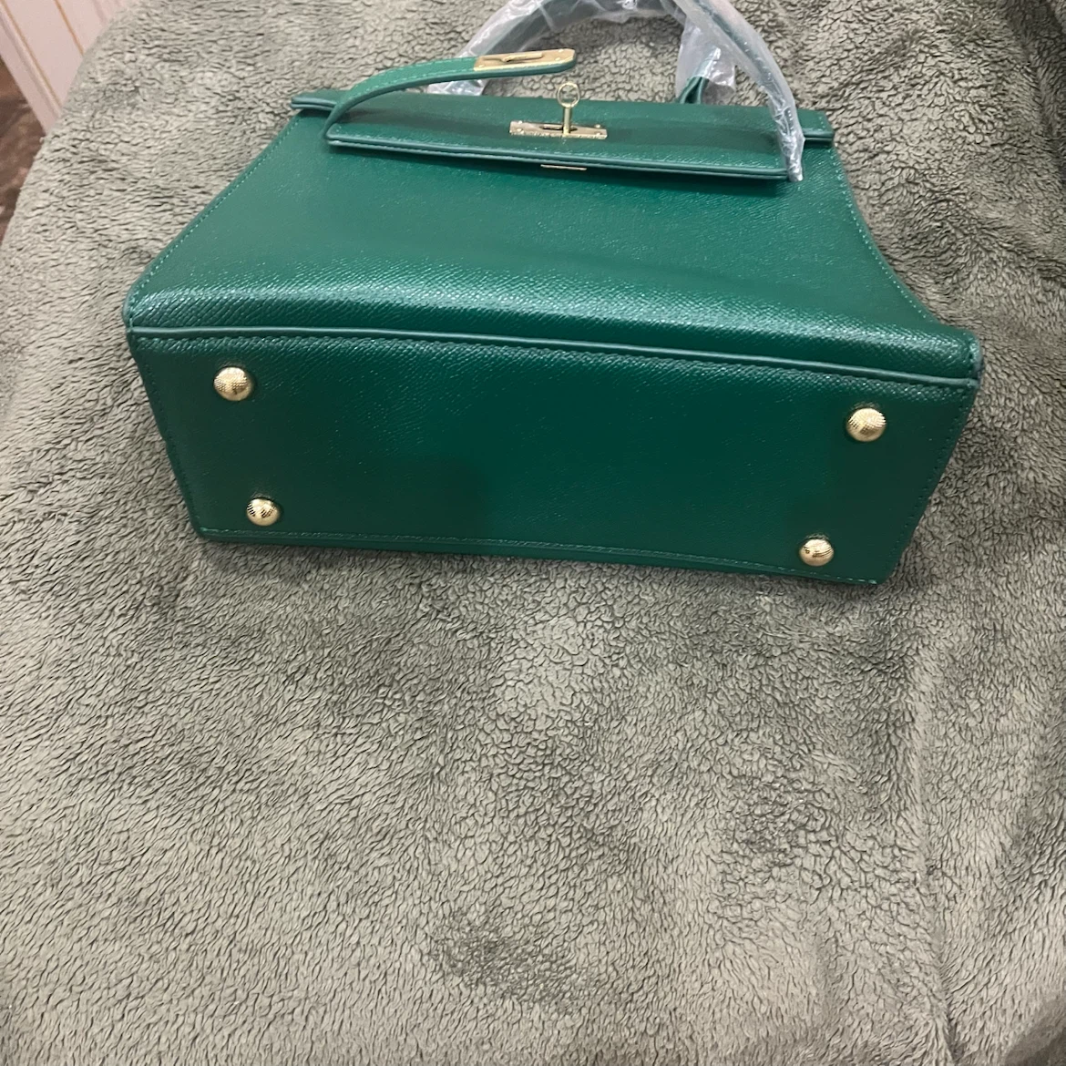 Green Top Handle Handbag - photo 4