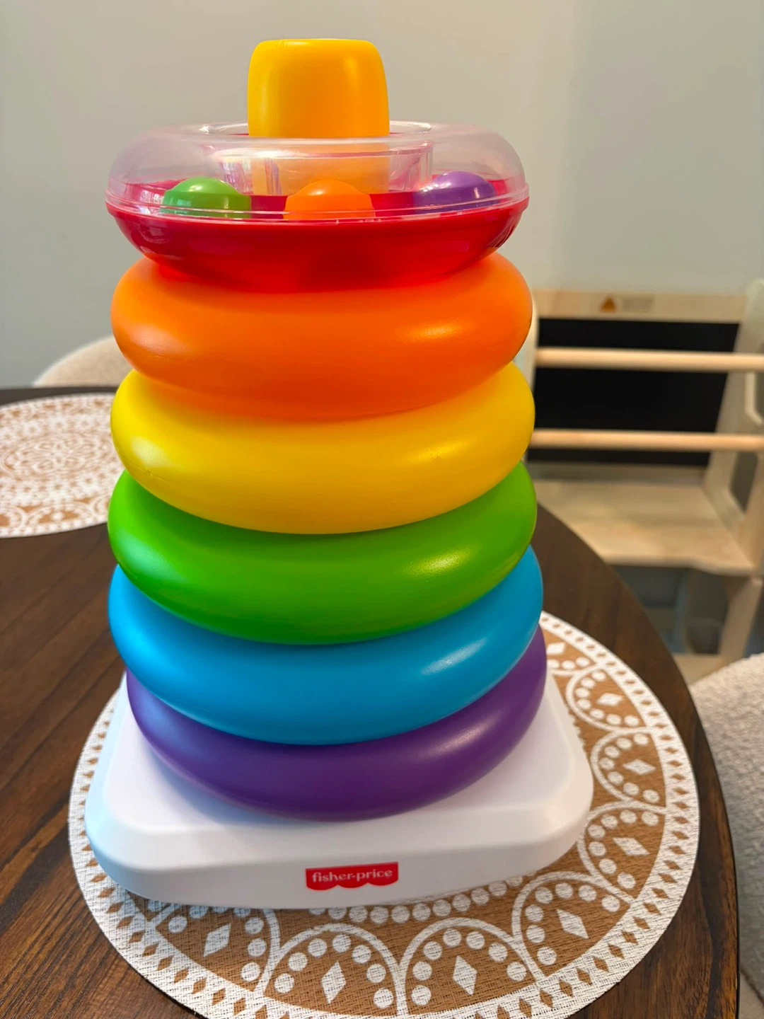 Fisher-Price Rock-a-Stack Ring Toy
