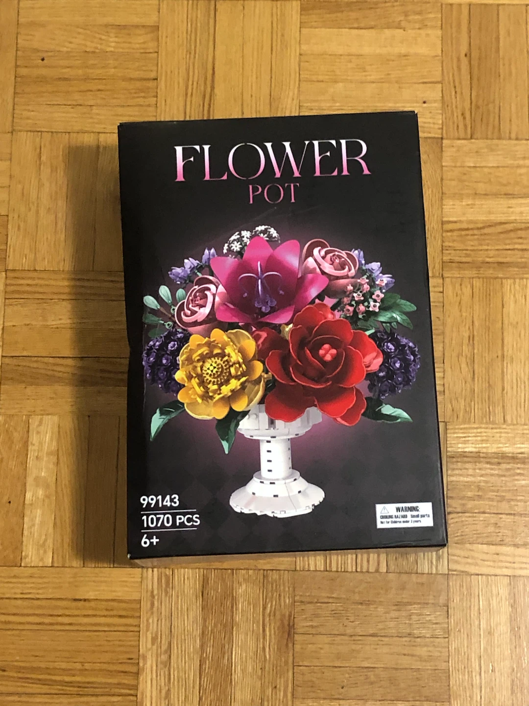 Flower Pot Building Blocks Set 99143