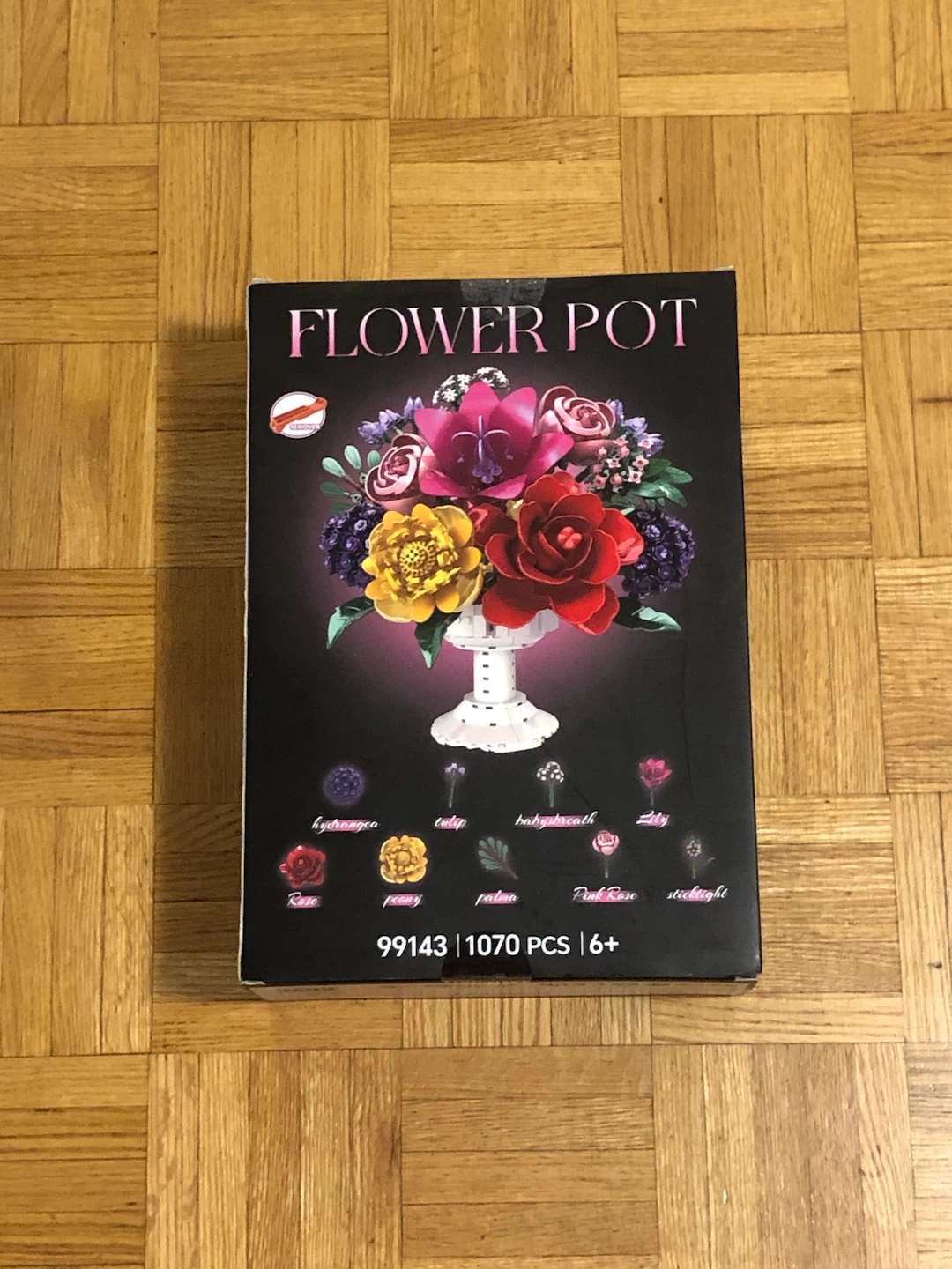 Flower Pot Building Blocks Set 99143 - photo 2