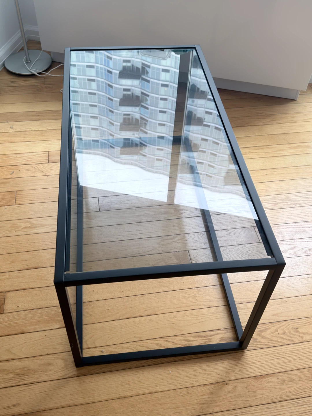 Modern Glass Top Coffee Table - photo 2