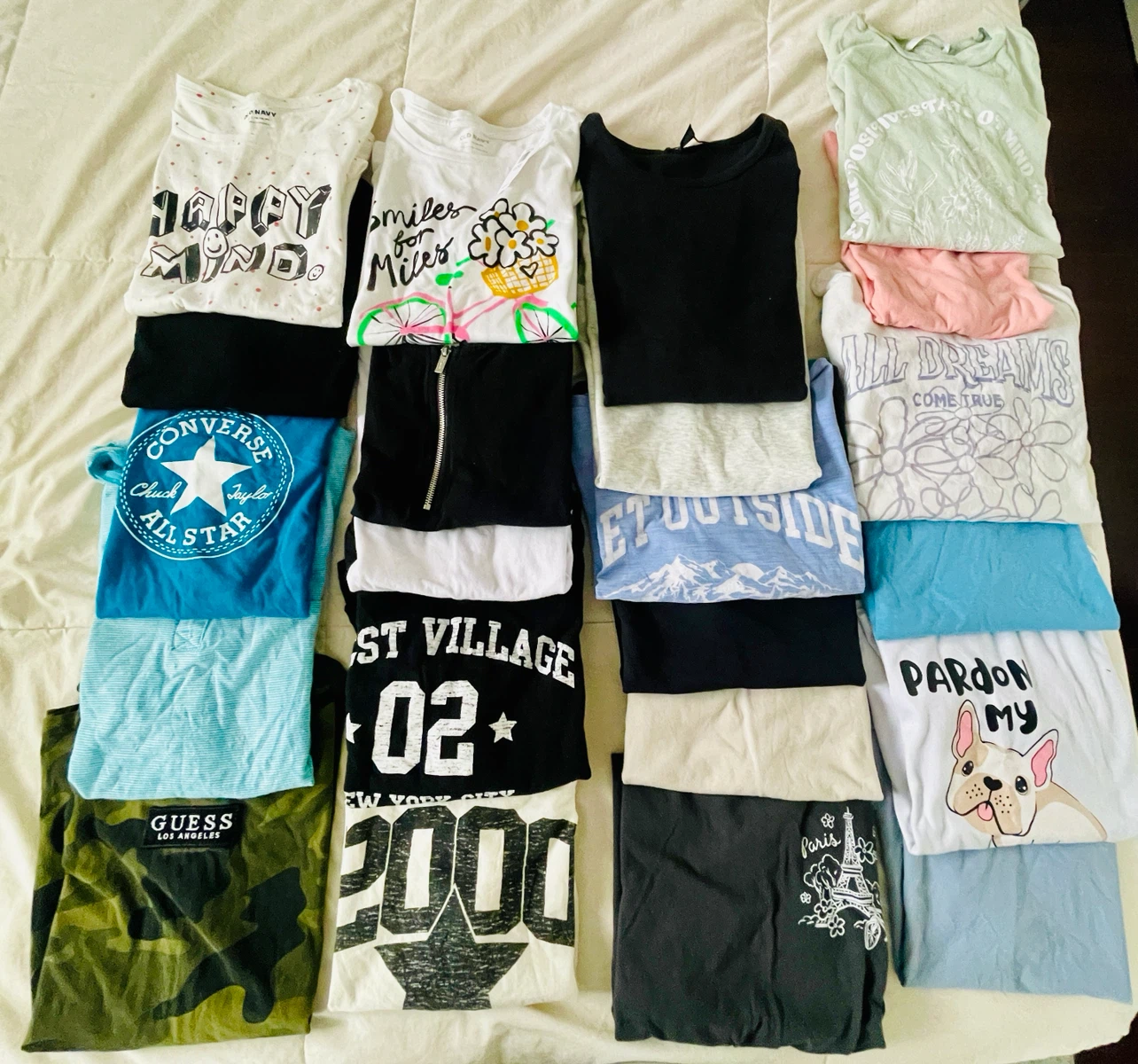 Lot of girls/children Tops and Bottoms - 76 items - size L-XL - photo 2