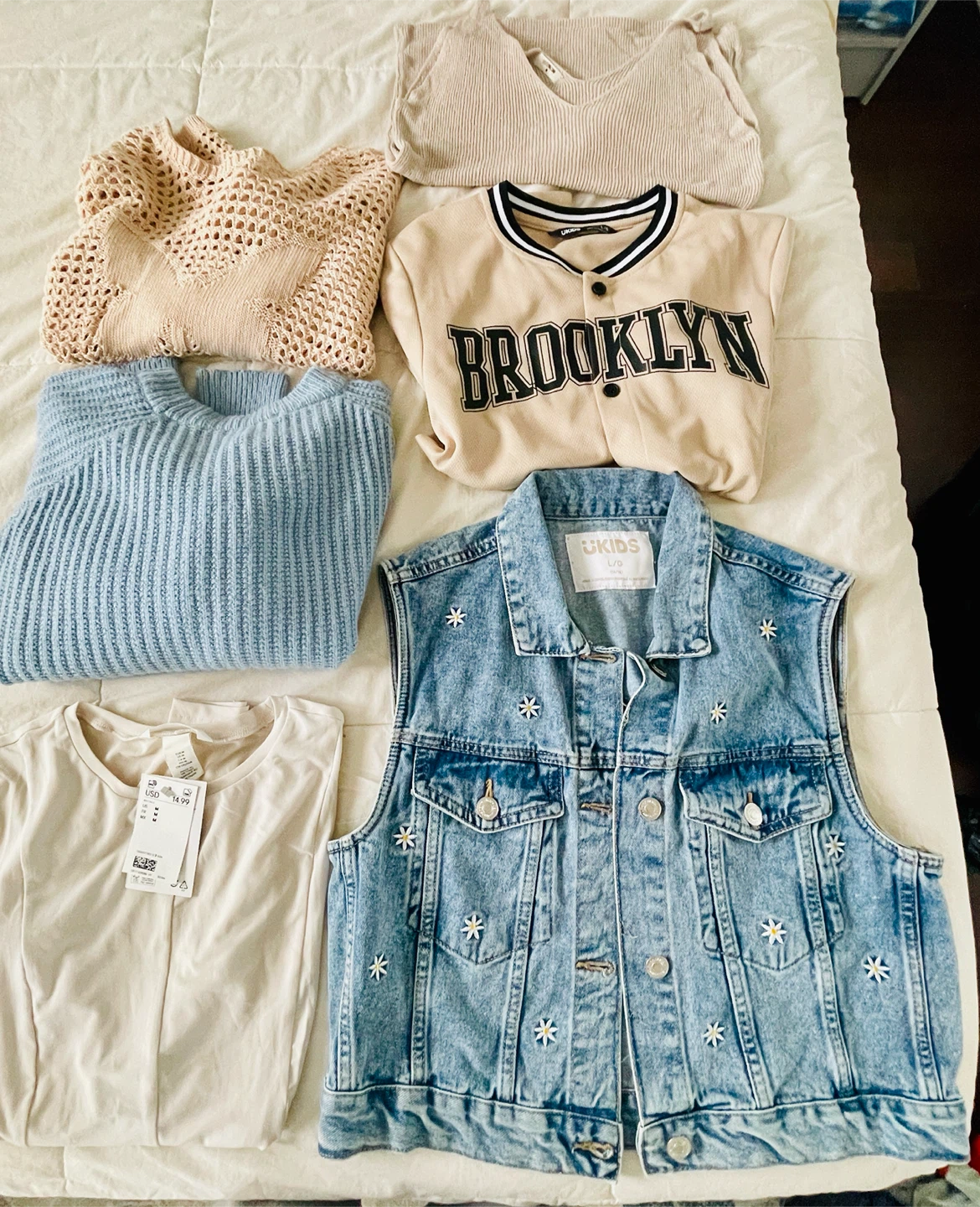 Lot of girls/children Tops and Bottoms - 76 items - size L-XL - photo 5