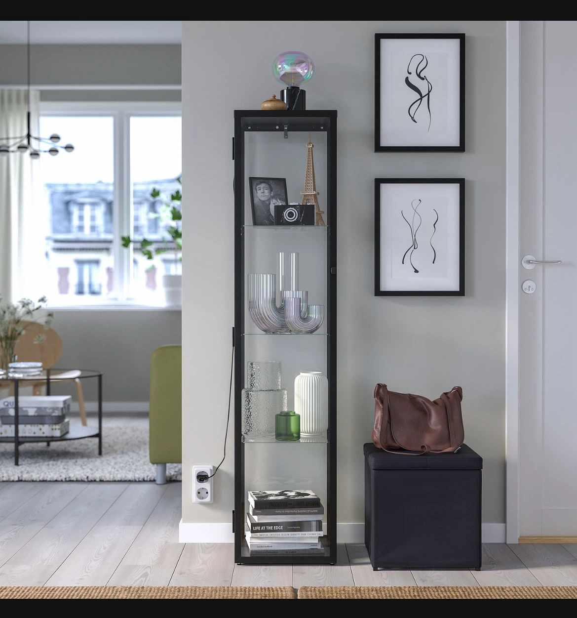 IKEA Milsbo Glass-door Cabinet