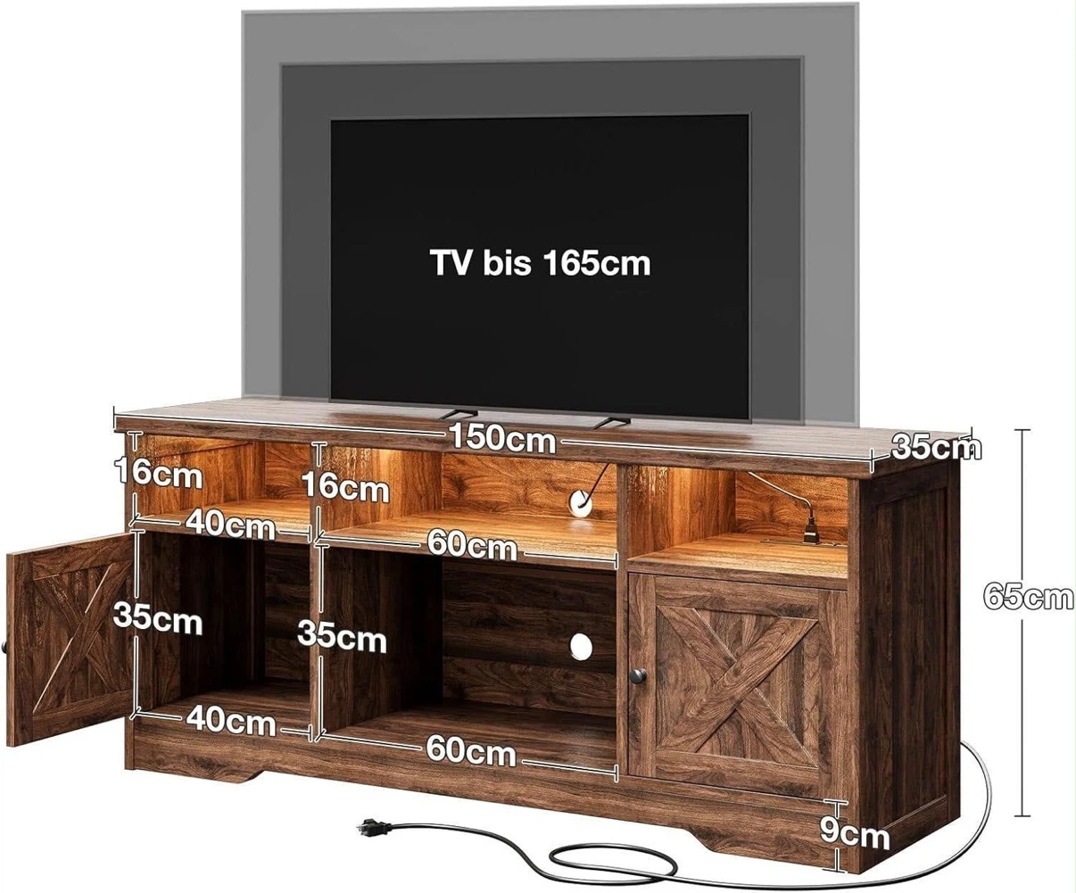 TV Stand with LED Lights - 59" - photo 3