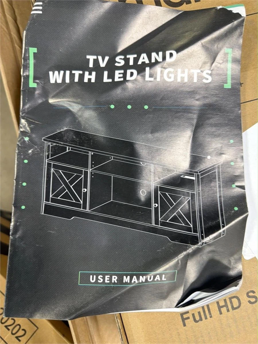 TV Stand with LED Lights - 59" - photo 4