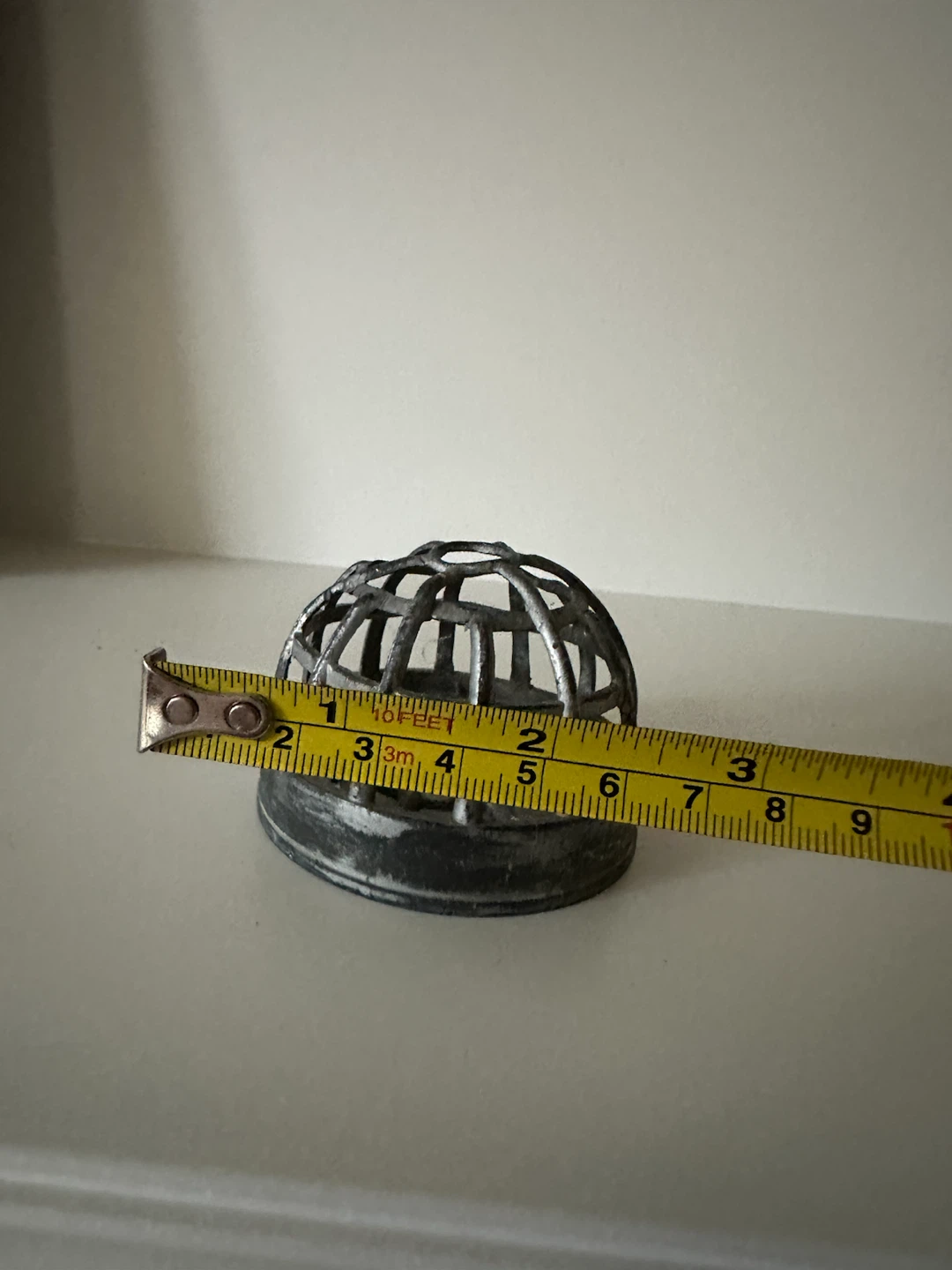 Vintage Metal Flower Frog - photo 3