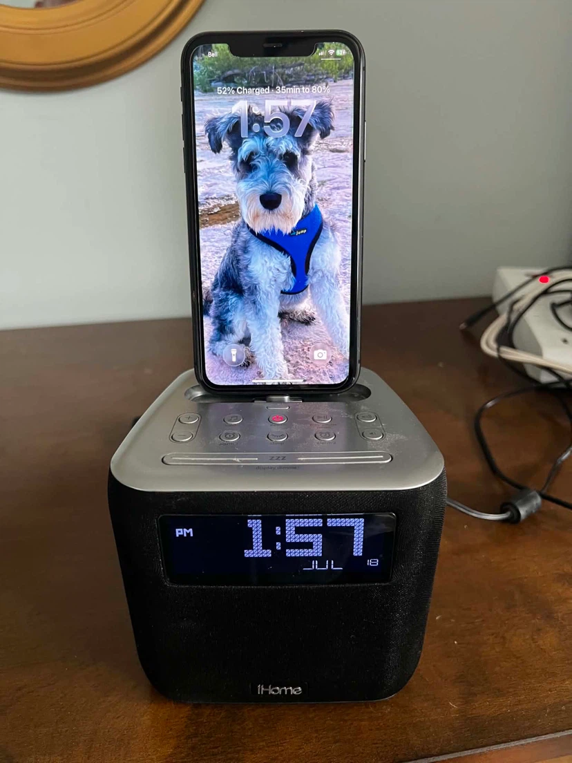 iHome Alarm Clock Speaker Dock