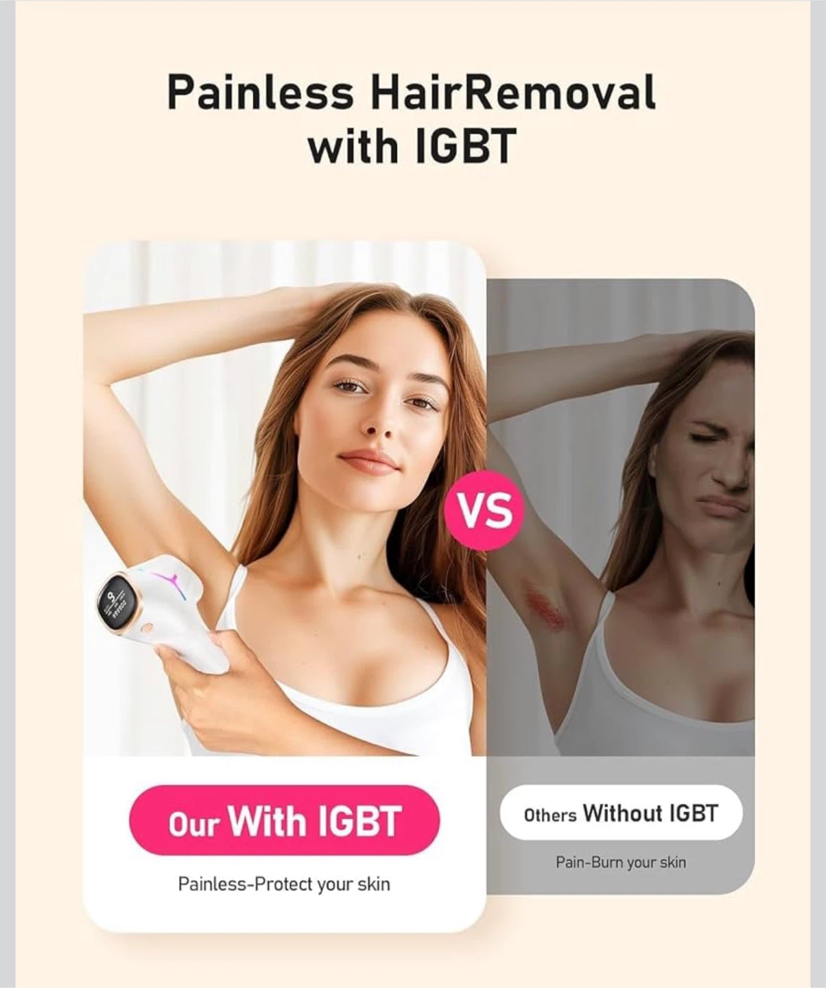 IPL Hair Removal Device with Advanced IGBT Tech - photo 5