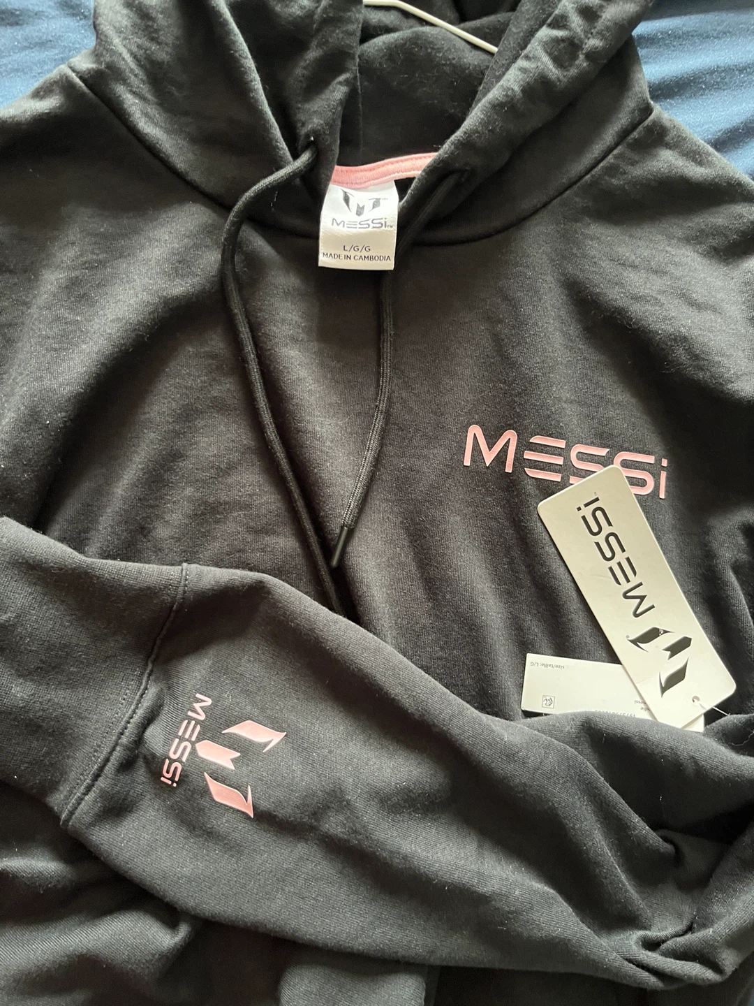 Brand New Lionel Messi Black Hoodie - photo 4